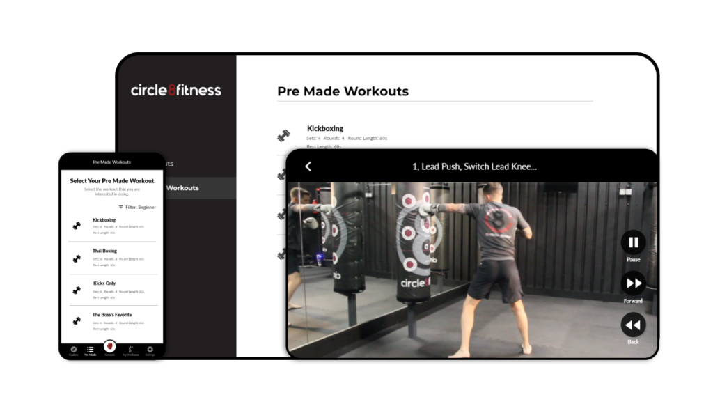 Our work with circle8fitness