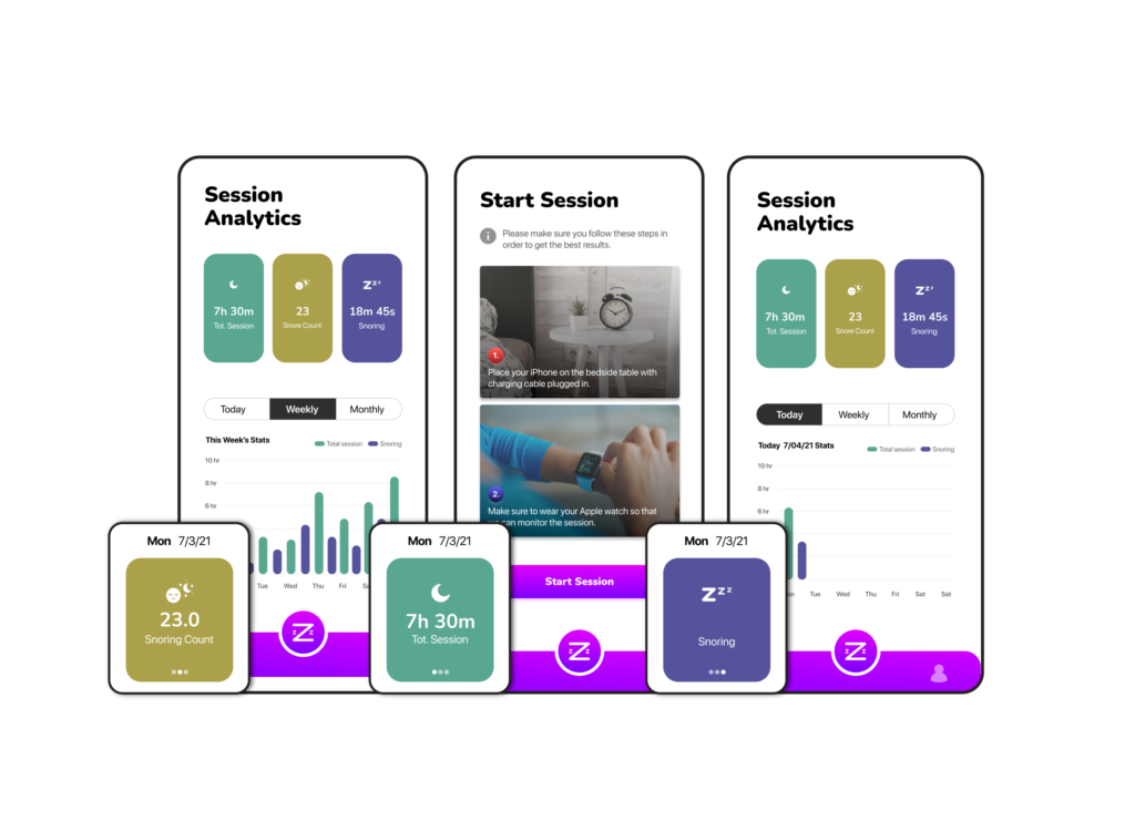Our Work SnoreStop App by DevDefy