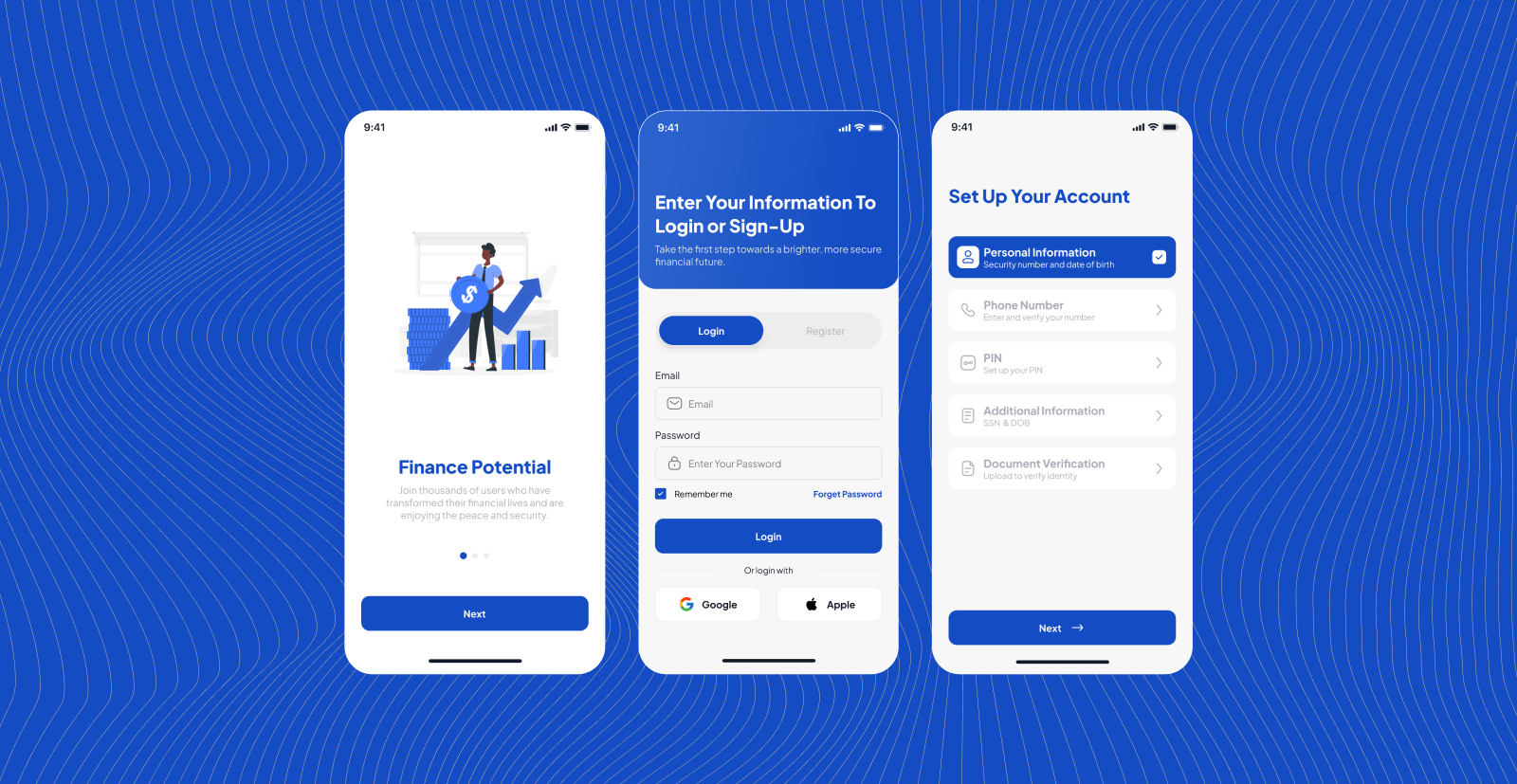 Finance tracking dashboard and financial reporting software by DevDefy