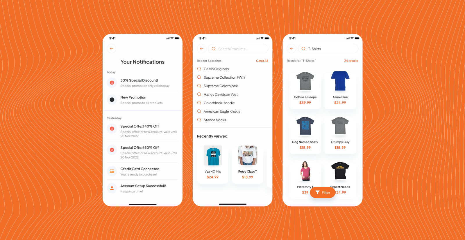 Retail and e-commerce storefront and product discovery software interface